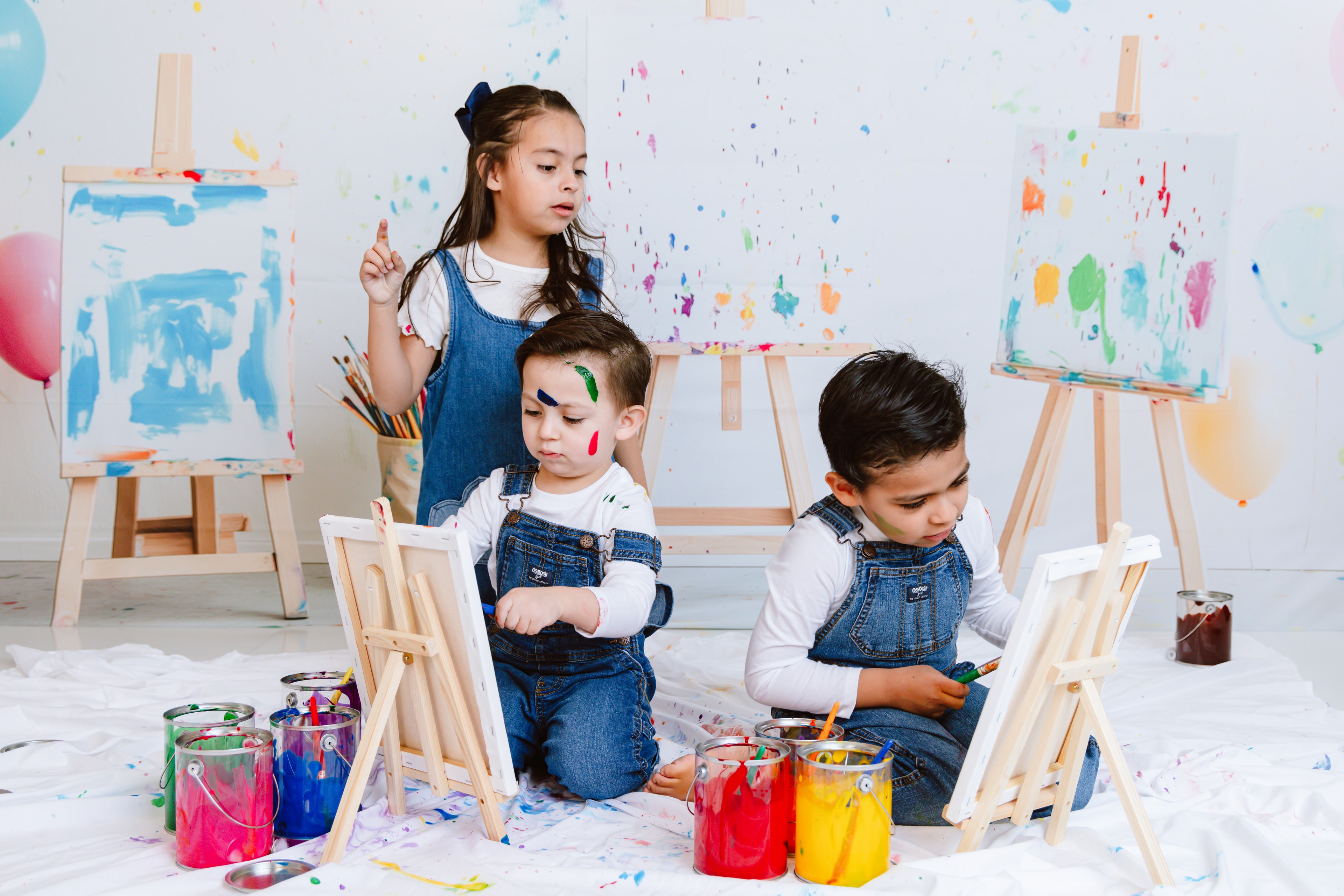 Children engaged in creative play — different minds, beautiful possibilities